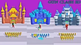 Gun Clash 3D - iOS,/Android Gameplay Walkthrough  - Defeat the Boss #Shorts