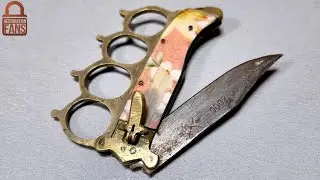 Switchblade Knife Restoration | Switchblade Boxing Claw knife Restoring