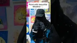 How to Prepare a Black Canvas for Painting | Step-by-Step Tutorial #foryou