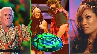 Melina, Mick Foley & Ric Flair Road To SummerSlam 2006