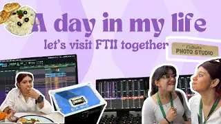 A day in my life : EPISODE 5 | let&rsquo;s visit FTII PUNE together🎬📽️