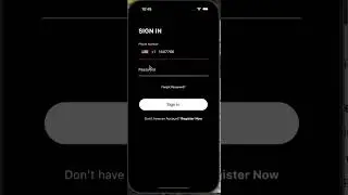 Afrix App Login Demo