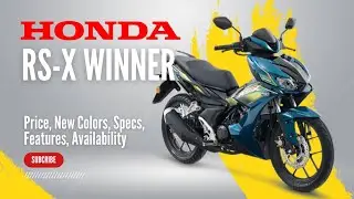 2025 Honda RS-X Winner: Price, New Colors, Specs, Features, Availability