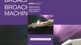 Fortune machines and tools co. #broaches #broaching #broachingmachines #splinebroaches