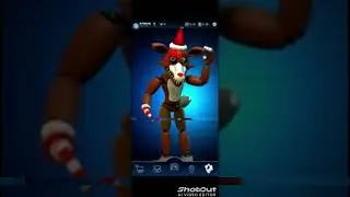 Christmas unwithered foxy fnaf 2