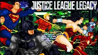 JUSTICE LEAGUE LEGACY (OpenBOR) (Gameplay - Commentary)