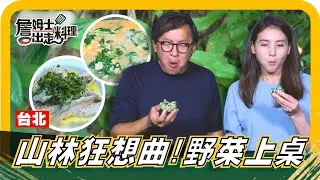 🔎《姆士尋寶去》野菜還能這樣煮？！達人帶路闖山林！山芹菜、魚腥草、酢漿草變身神級料理！大花咸豐草野菜酥飯糰、酢漿草魚肚、混蛋野菜湯創意料理震撼味蕾！