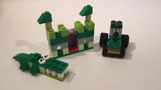 Lego Classic 10708 Green Creative Box - Lego Speed Build Review