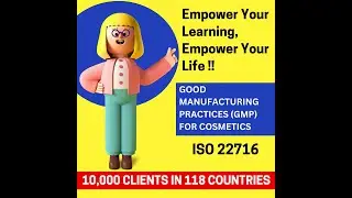 Good Manufacturing Practices GMP for cosmetics