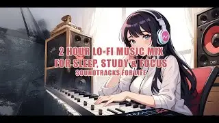 2-Hour Lo-fi Chillhop Mix for Sleep, Relaxation & Focus- 120+ Minutes of Original Beats