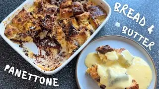 EASY Christmas Panettone Bread and Butter Pudding 🎄🎄🎄