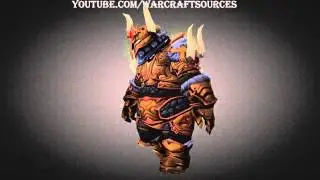 Pandaren Warrior Challenge Mode Set - Golden King Armor