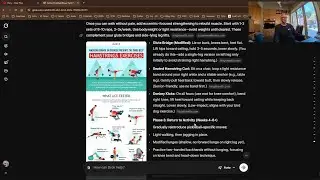 Letting Grok Guide My Hamstring Injury Rehab