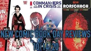 New Comic Book Day Reviews 10/14/20 - Commanders, Warhammer, and more Swords!