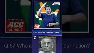 Boonary Short Quiz | GK Indian Leaders History | Famous Personalities | Quick ISL Question for Deaf