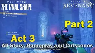 Finding A New Apothecary Revenant Act III Part 2 DESTINY 2