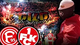Ultras gegen den Verein, Riesen-Choreos & verrückter Dreher! (Düsseldorf - Lautern 4:3)