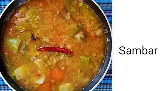 Sambar recipe/Quick and easy sambar recipe/Instant Sambar recipe #youtubeshorts #shorts
