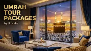 Umrah Tour Packages 🕋✨ by Hospitor ✨🕊️ || Umrah Package Tour || Umrah Step by Step Video