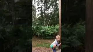 6 year old assault-course part 4 wobbly chain 😳😀