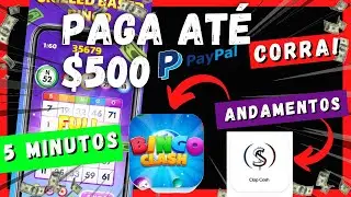[Andamentos]✅ BINGO CLASH Saque de $ 20 A $ 500 no Paypal / CLAPCASH SAQUE R$50 REAIS EM MINUTOS