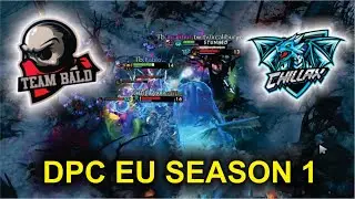 TEAM BALD vs CHILLAX - DPC WEU Tour 1: Division II Dota 2 Highlights