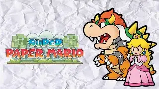Super Paper Mario Part 1 - Bowser And Peach's Wedding?