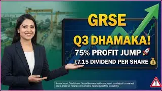Garden Reach Shipbuilders (GRSE) Q3 Results Dhamaka! 🚀 75% Profit Jump & Dividend News