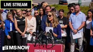 LIVE: Democrats join Epstein survivors ahead of State of the Union address