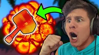 FLYING in Crab Champions with the NEW Hammer Melee Weapon!!!