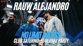 Rauw Alejandro Club Saturno Behind the Scenes with Paco Lopez and No Limit Access #rauwalejandro