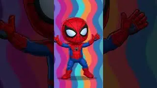 Spider-Man AI Dancing with Cartoon Heroes