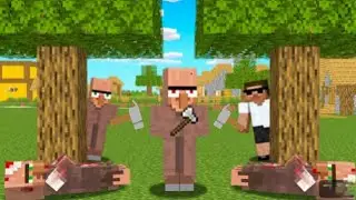 मिलिए बदमाश विलेजर्स से, आज उजागर हुए माइनक्राफ्ट के सबसे छिपे  #minecraft #gaming #viral #video 