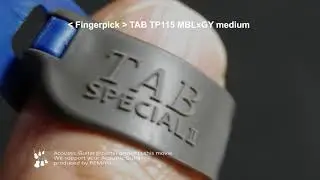 個性派【フィンガーピック】TAB TP115 MBLxGY medium #1260
