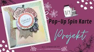 Pop Up Spin Karte (Rotations Karte)