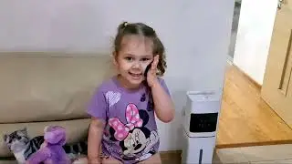 Baby's First Phone Call! 😂 Caroleene's Hilarious Chat with 'Daddy' on Remote Control! #PretendPlay