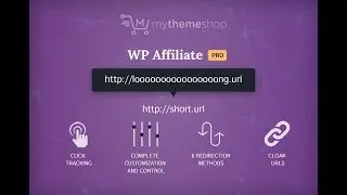 No #1 URL Shortener Plugin for WordPress - URL Shortener Pro by MyThemeShop