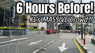 6 Hours Before Malaysia&rsquo;s Truly Asia &ldquo;I Lite U&rdquo; Event &mdash; Bukit Bintang Is Already Packed?! 🇲🇾