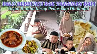 RAK TANAMAN  RAPI‼️AYAM BUMBU KECAP PEDAS, TUMIS JANTEN TAHU TERSAJI👌 KELUARGA TAK SABAR MENANTI. 