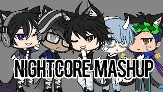 NIGHTCORE MASHUP GLMV!! || Gacha Life :)