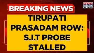 Tirupati Prasadam Row: S.I.T Probe Stalled Till Next Date Of Hearing, Says Andhra Pradesh DGP| WATCH