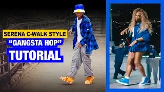 SERENA WILLIAMS CRIP WALK STYLE TUTORIAL FOR BEGINNERS (Easy To Learn)