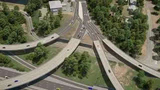 SCDOT Carolina Crossroads Phase 1 Design Visualization