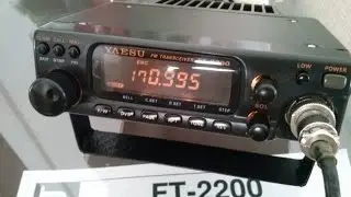 TRANSCEPTOR RADIO YAESU FT - 2200 - VHF - Tx /Rx Expand: 140 - 170 MHZ JAPAN