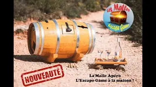 Malle Ap&eacute;ro / Escape Game / Les Malles Escape Game / Jeu ap&eacute;ro / Escape Game La Caravane / Ap&eacute;ritif