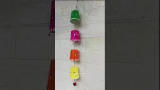 Ice cream cup craft ideas | Best out of waste #walldecor #shorts #ytshorts