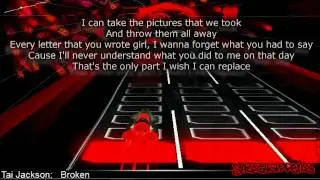 Broken-Taj Jackson (LYRICS)