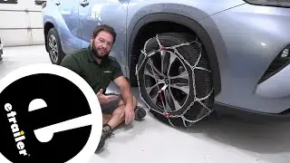 etrailer | Beginner&rsquo;s Guide to Installing the Konig Tire Chains on a 2022 Toyota Highlander
