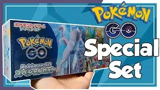 Opening a Japanese POK&Eacute;MON GO SPECIAL SET Box