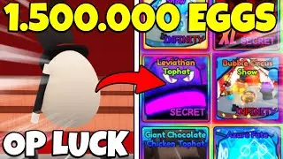 AFTER 1.500.000 MAGIC EGGS I HATCHED SECRETS IN BUBBLE GUM SIMULATOR INFINITY! | BGSI